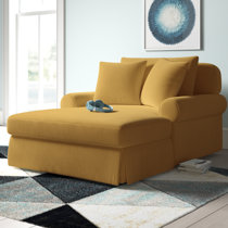 Round double chaise online lounge